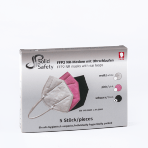 ROOSA RESPIRAATOR, FFP2, 5 TK