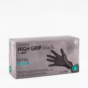 GLOVES, HIGH GRIP, NITRILE, 100 PCS